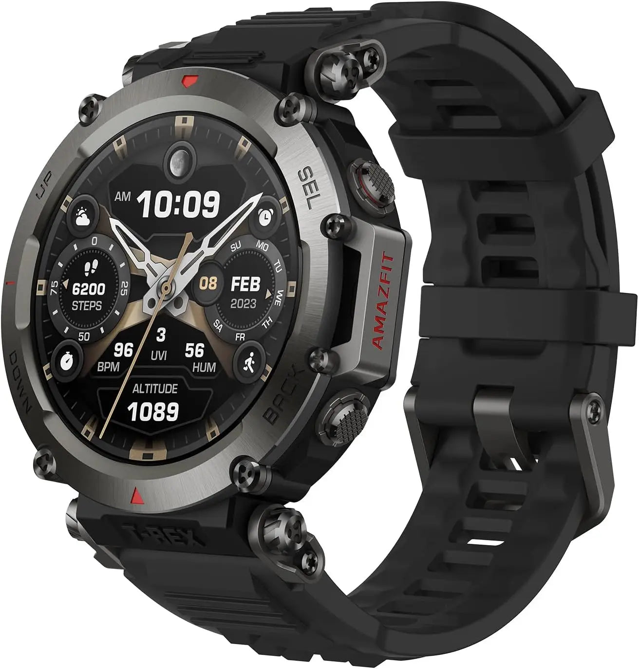 Amazfit T-Rex 3 Smartwatch 48mm AMOLED Display 6 Satellite Systems Dual Band GPS 170 Sports Mode Smart Watch