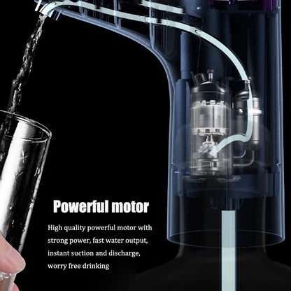 Electric water dispenser, smart household automatic drinking machine for barreled and purified water, USB charging