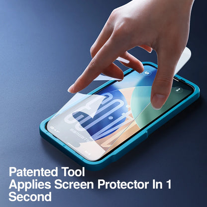 SmartDevil 2/3PCS Screen Protector for iPhone 17Pro Max 17 Borderless Tempered Glass Film for iPhone Air Anti-fingerprint Clear
