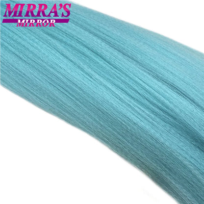 Braiding Hair Pre-stretched 26 Inch Hair Extensions for Afro Crochet Braids Synthetic Hair DIY Purple Pink Peach Red Jumbo Braid