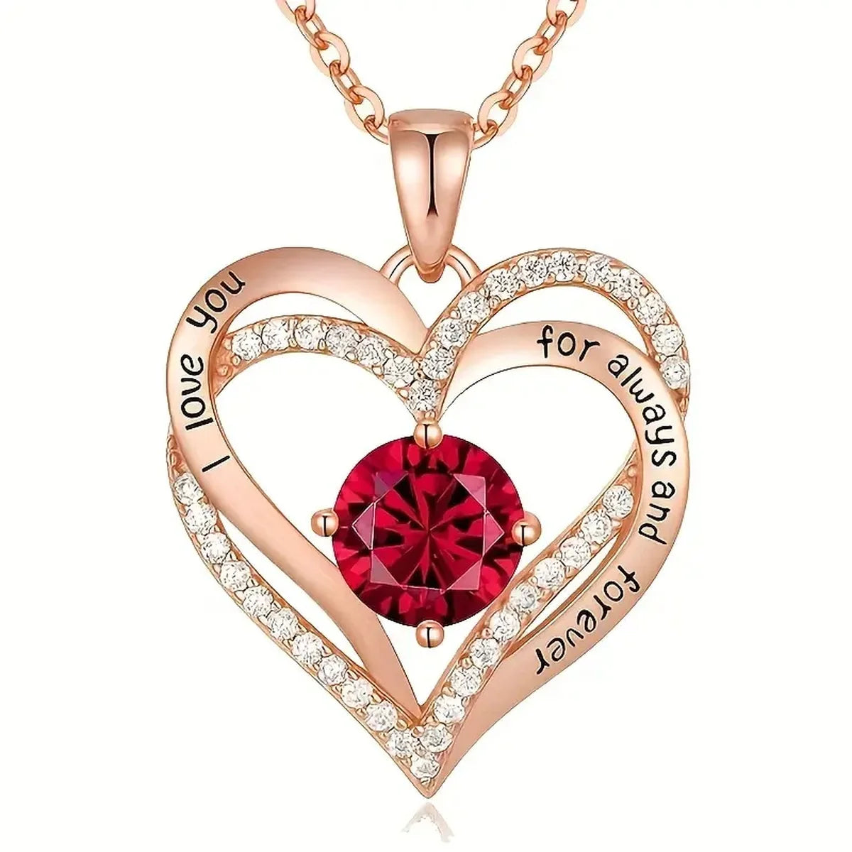  Necklace - Luxurious Rose Gift Box, Perfect for Valentine's Day, Mother's Day, Anniversary, Birthday, and Any Special Occasion 