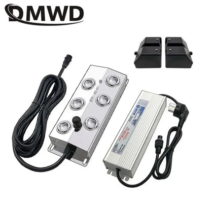 6/8/10/12 Head Atomizer Ultrasonic nebulizer Industrial Humidifier Mist Maker DC45V Powersupply Landscape Garden Fogger Buoy
