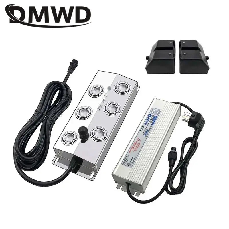 6/8/10/12 Head Atomizer Ultrasonic nebulizer Industrial Humidifier Mist Maker DC45V Powersupply Landscape Garden Fogger Buoy
