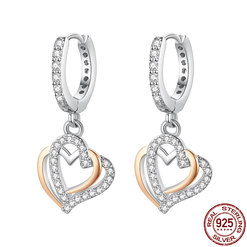 Hot Sale 925 Sterling Silver Spring Zircon Sunflower Stud Earrings For Women 2023 Trending Fashion Jewelry mother's day gift