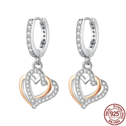 Hot Sale 925 Sterling Silver Spring Zircon Sunflower Stud Earrings For Women 2023 Trending Fashion Jewelry mother's day gift