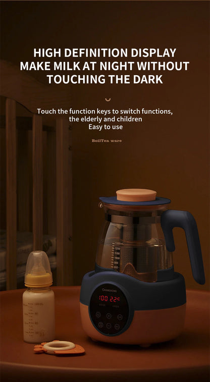 Baby constant temperature hot water kettle,household milk boiling machine,boiling water,keeping warm,and soaking milk powder