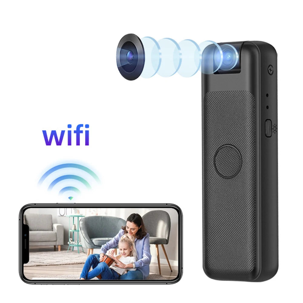 1080P HD Mini Camera Portable Small Digital Video Recorder Surveillance Camcorder Night Vision Video Police BodyCam Infrared
