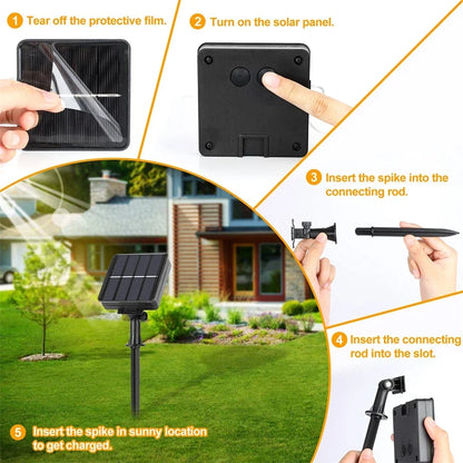 7M/12M/22M/32M LED Solar String Fairy Lights Outdoor Path Garlands Lamp Patio Waterproof Christmas Wedding Garden Street Lights