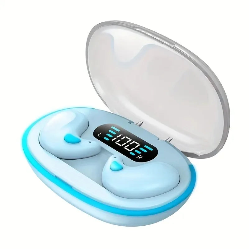 New X55 Bluetooth Wireless Headphones Earbuds Ear Hooks Bluetooth Earphones Bass Noise Reduction Earbuds HiFi Stereo Headsets