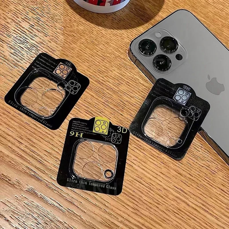 3PCS Camera Lens Protector for iPhone 16 15 14 13 Pro Max 14 15 plus Back Lens Tempered Glass for iphone 15pro lens Cap CoverDYM
