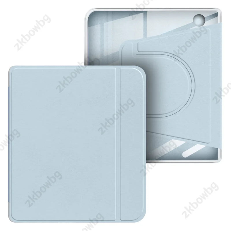 Magnetic Detachable for KOBO Libra Colour/Libra 2 N428 N418 7'' Ebook Case 360° Rotatable 2-in-1 Acrylic PU Leather Stand Cover