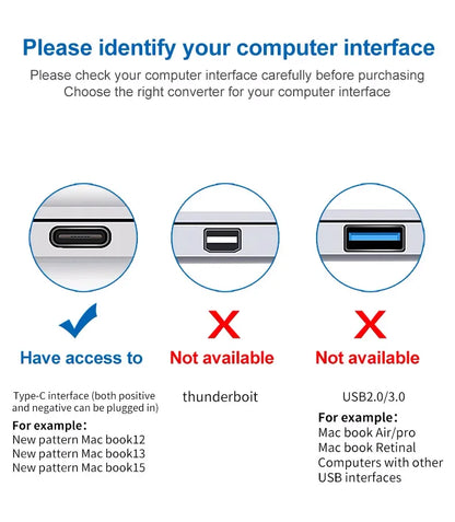 3 In 1 Usb-C Usb Hub Male To Female Hdmi-Compatible 4k Usb 3.1 Type-C To Usb 3.0 Charging Adapter For Macbook Air 12 Converter