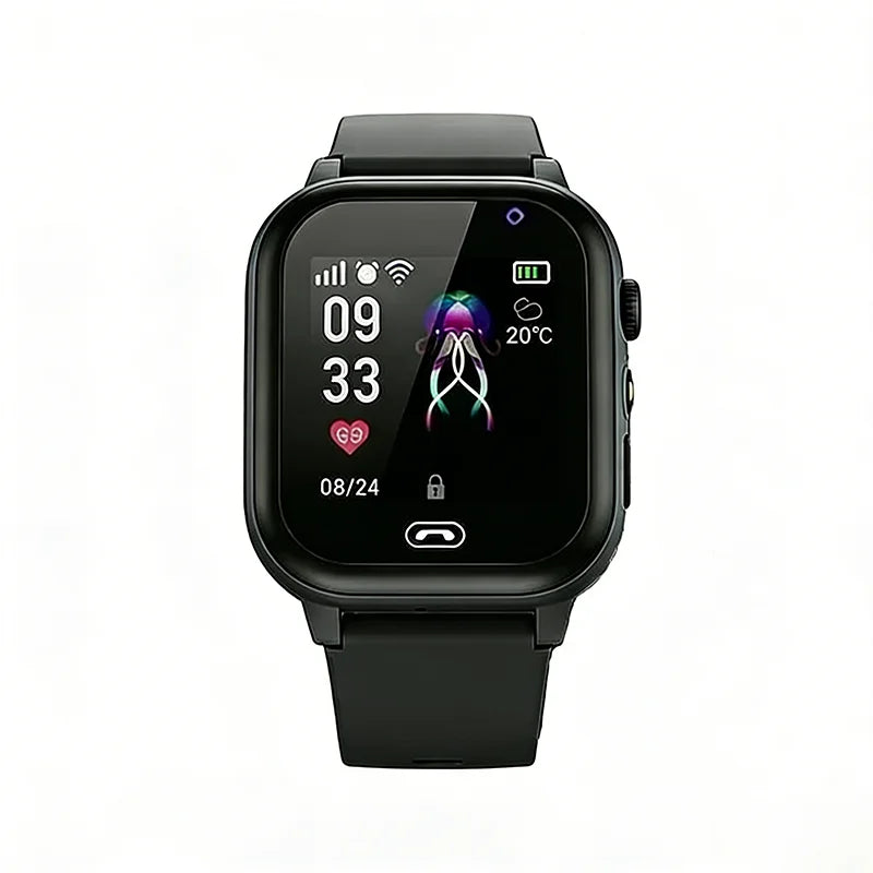 2026 Lenovo Kids Smart Watch SOS GPS Location Tracke Sim Card Call Child SmartWatch Camera Waterproof Watch Gift For Ios Android