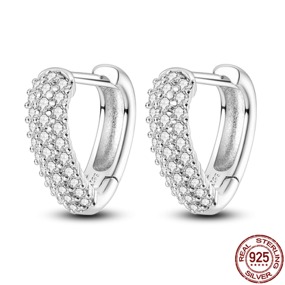 Hot Sale 925 Sterling Silver Spring Zircon Sunflower Stud Earrings For Women 2023 Trending Fashion Jewelry mother's day gift
