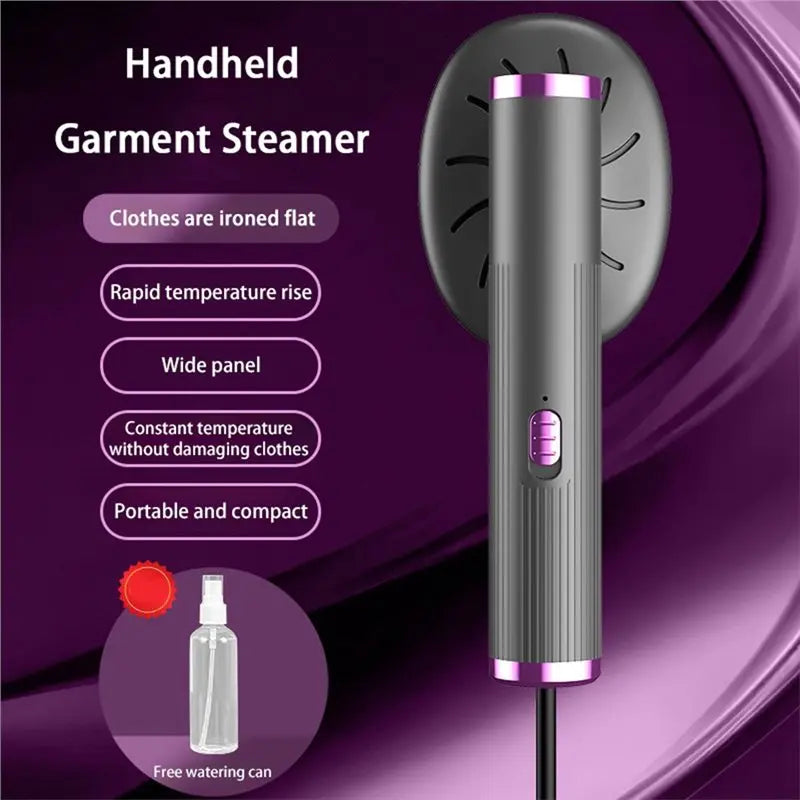 【NEWLY】Travel Portable Handheld Steamer Iron USB Mini For Clothes Fast Heating Garment Fabric Press Machine With Handle