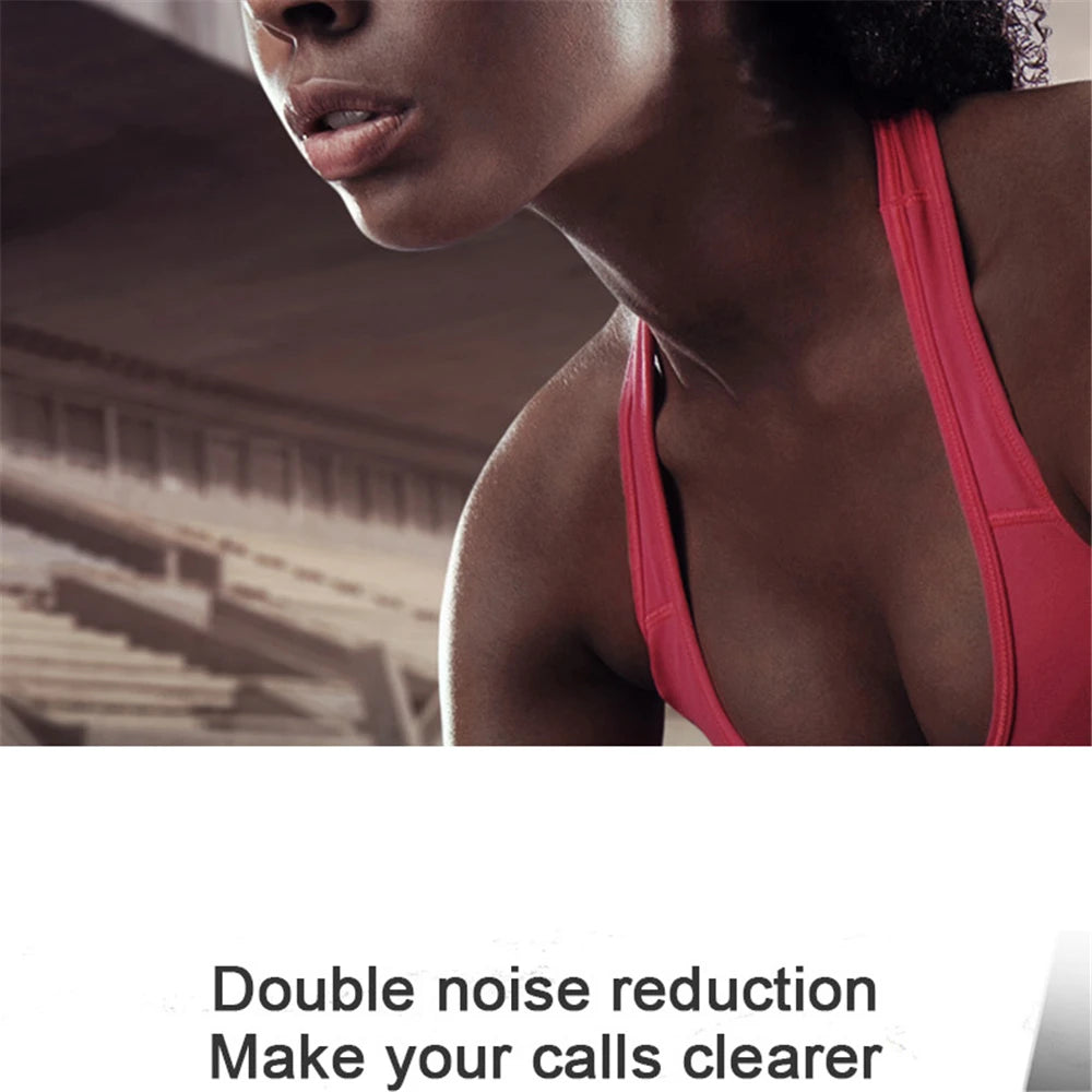 A6S Wireless Bluetooth Earphones - Sport Touch Control Headset With LED Display Stereo Sound For Xiaomi Huawei