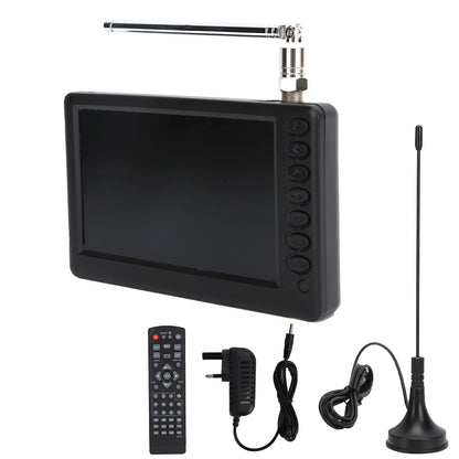 LEADSTAR 5 Inch Digital Television Portable Digital TV for Car Camping Kitchen 110‑ Mini TV Portable Digital TV Portable TV