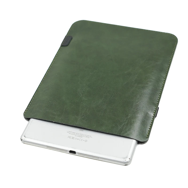 Ultra-Thin PU Leather Tablet Sleeve 8.3/10.9/11/12.9/13 inch Bag with Direct Side Access Pen Slot For iPad mini 7.9 Air Pro 13"