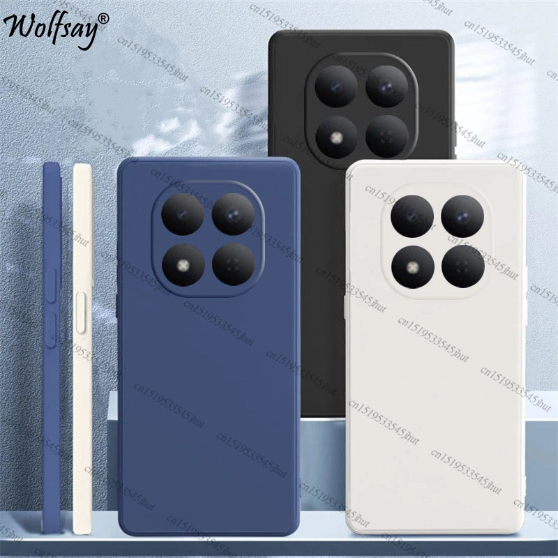 Case For Redmi Note 15 Pro Case Original Liquid Silicone Back Case Redmi Note 15 Pro 5G Cover For Redmi Note 15 Pro Plus Funda