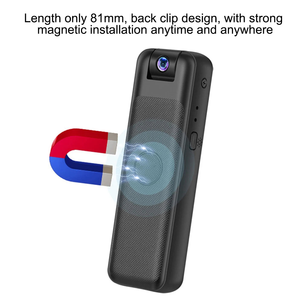 1080P HD Mini Camera Portable Small Digital Video Recorder Surveillance Camcorder Night Vision Video Police BodyCam Infrared
