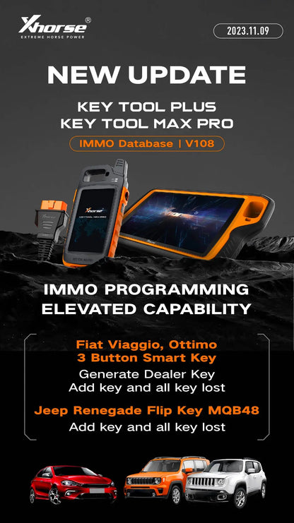 Xhorse VVDI Key Tool Max Pro with MINI OBD Tool Function Work with DOLPHIN XP-005, XP005L, Condor MINI Plus, MINI Plus II
