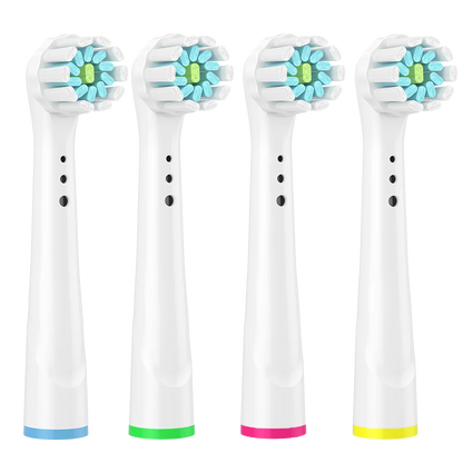 Universal Sonic Electric Toothbrush Replacement Brush Head 4 PCS DuPont Soft Bristle Oral Care Dental Cleaning