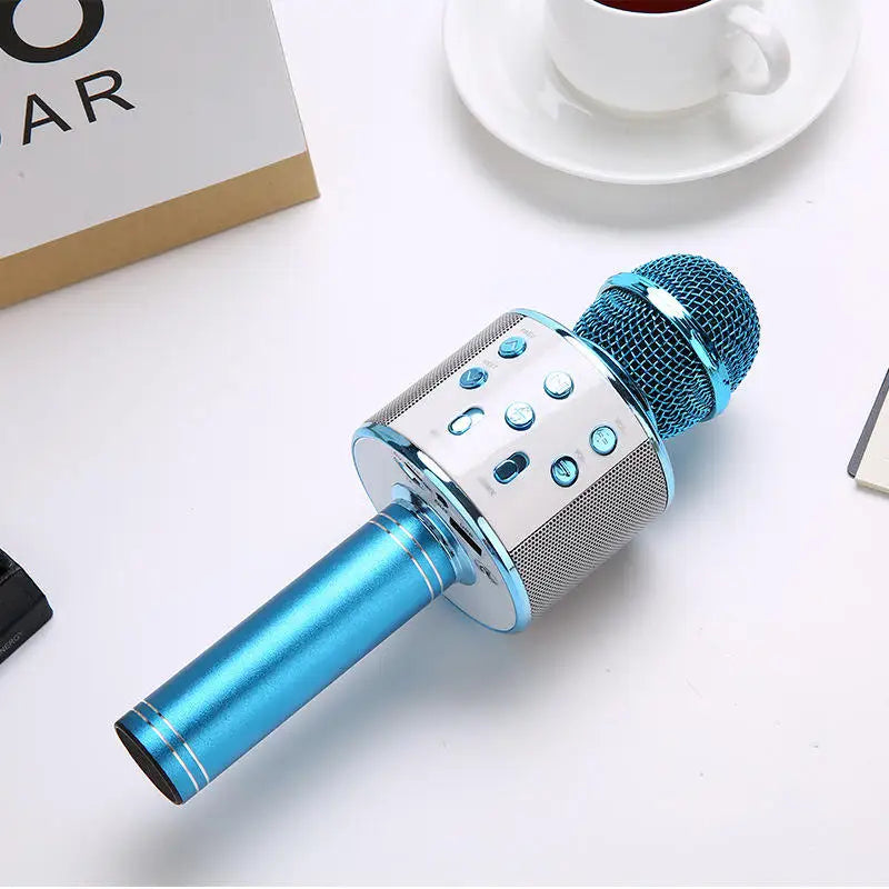 Karaoke Microphone, Portable Wireless Bluetooth Karaoke Mic for Adults&Kids Outdoor Party, Karaoke Machine for All Smartphone