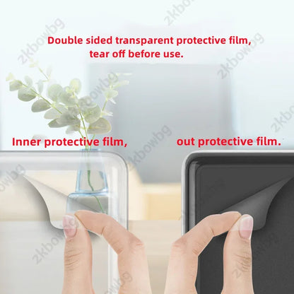 Magnetic Detachable for KOBO Libra Colour/Libra 2 N428 N418 7'' Ebook Case 360° Rotatable 2-in-1 Acrylic PU Leather Stand Cover
