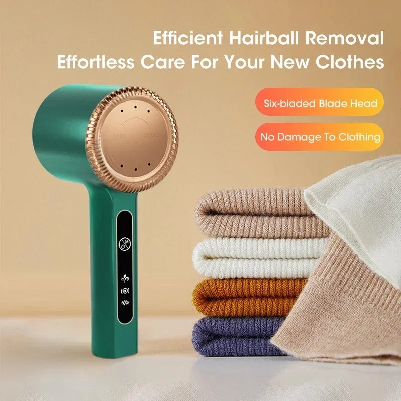 Portable Electric Pellets Lint Remover USB Rechargeable Clothes Sweater Shaver for Hair Ball Removal Plush Clothing Razor