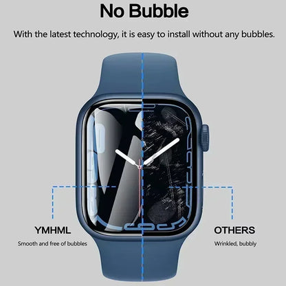 1/2/3/4/5PCS Screen Protector For Apple Watch Series 10 9-8-7-6 5 Se 42-46mm ultra2 49mm 41mm-45mm-40mm-44mm 3D Film Accessories