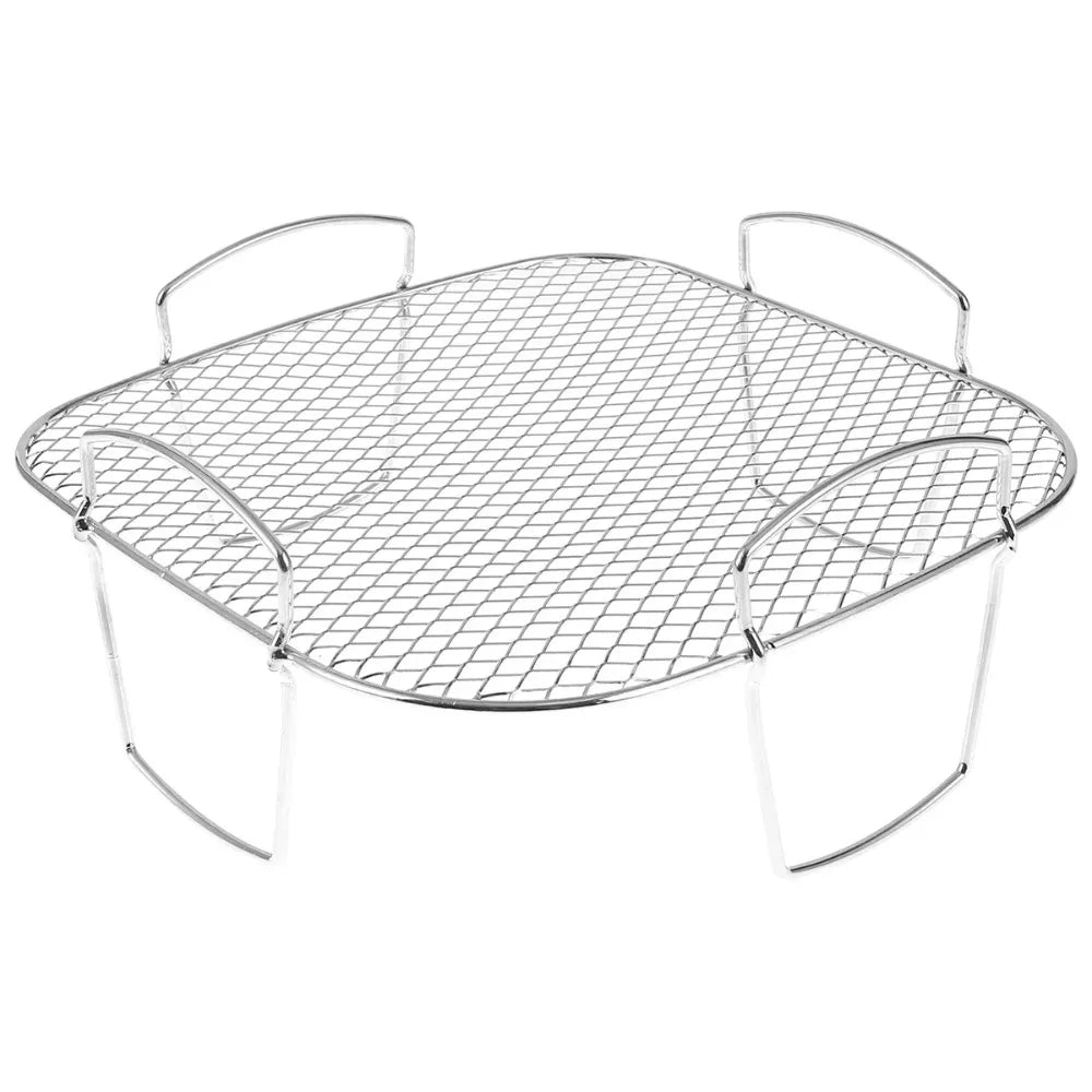 Adjustable Multifunctional Roasting Rack for Air Fryer Dehydrator BBQ - Steaming Rack Compatible with Various Kitchen Appliances