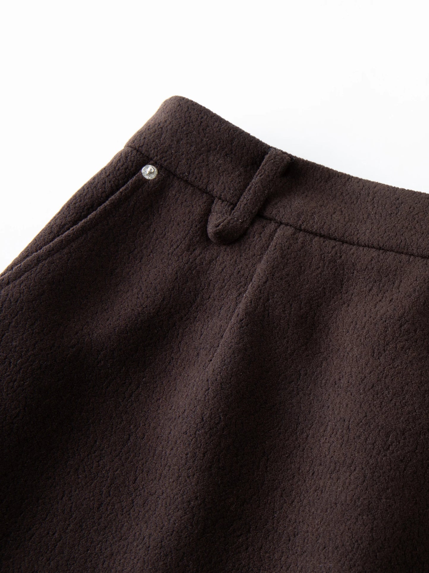 DUSHU Classic Long and Short Elastic Waist A-line Skirt 2025 Winter Skirt for Women Solid Simple Commuting Office Ladies College