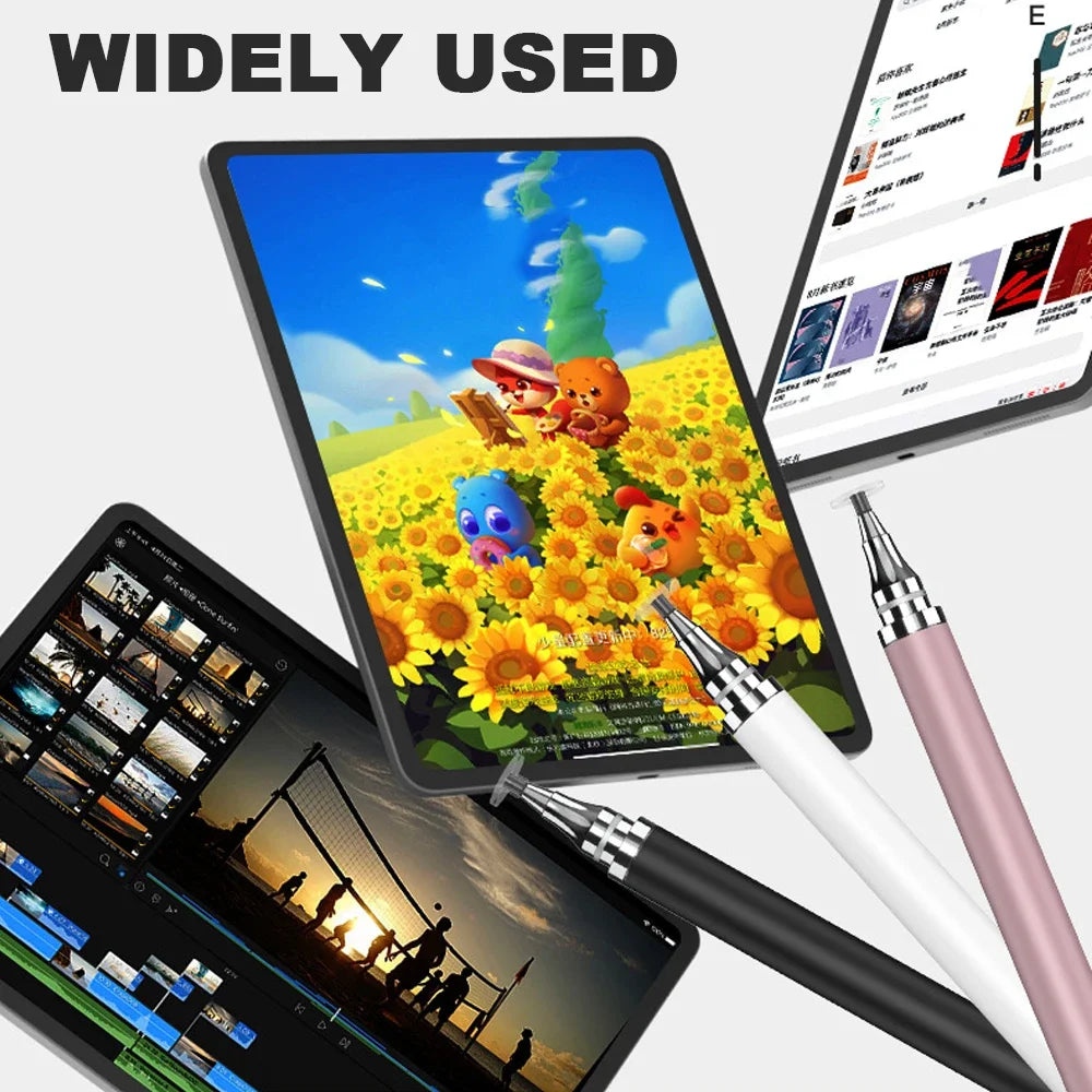 3/1Pcs Smart Tablet Phone Universal 2 In 1 Capacitive Stylus Pen Drawing Pens for iPhone/Android All Capacitive Touch Screens
