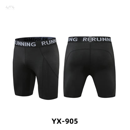 Sports Fitness Pants Men Gym Shorts Workout Tights Running Training Bottoming Shorts Compression Leggings Basketball Sportswear