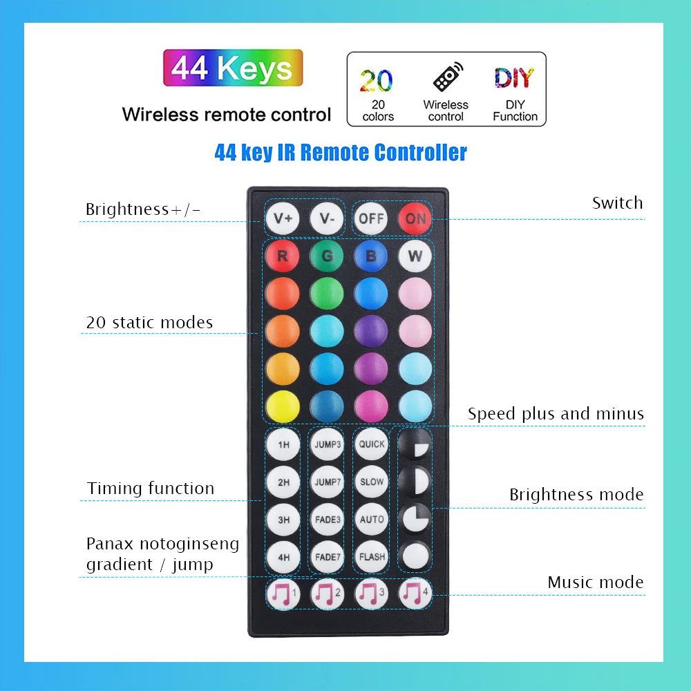 5V USB RGB COB LED Strip Light Bluetooth APP Control Music Sync 576LEDs/m High Density Flexible Ribbon RGB Tape TV Backlight