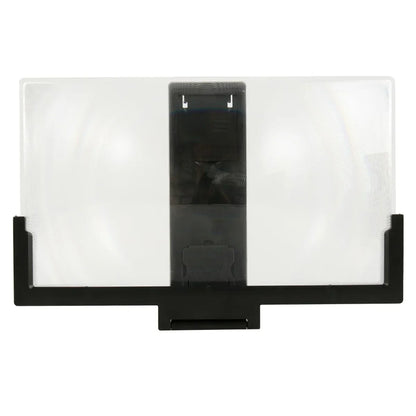 12/14in Mobile Phone Screen Amplifier 3D Magnifying Glass Stand Magnifier HD Video Amplifier Phone Stand Enlarged Screen Bracket
