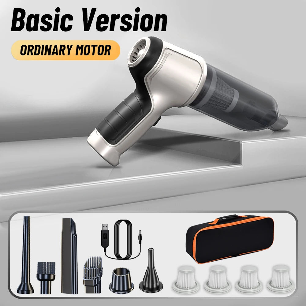 Car Vacuum Cleaner 95000PA High Power Wireless Handheld Vacuum Cleaner Cordless Powerful Hand Vacuum Cleaner Blower for Car Home
