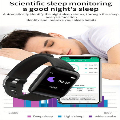 Smart Watch For Men Women Wristwatch Bluetooth Connect Phone Music Player Fitness Sport Bracelet Health Monitor Digital Watches