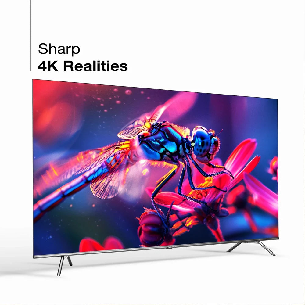 50 55 65 75 85 100 110 120 Inch 4K UHD Smart TV Frameless Android TV with WiFi for Gaming Streaming Home Cinema Television Pro