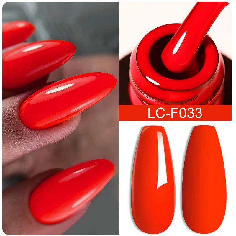 LILYCUTE 7ml White Color Gel Nail Polish Semi Permanent UV Gel Polish Gorgeous Full Coverage Soak Off UV LED Nail Gel Varnishes