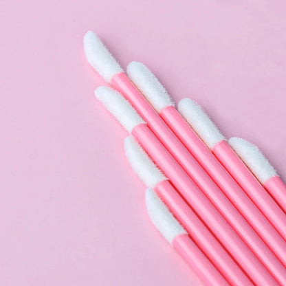 Makeup Brushes 5/50/100 Pcs Black Lip Brushes Applicator Eyelash Brushes Gloss Lipstick Wands Cosmetic Professional Make Up Tool