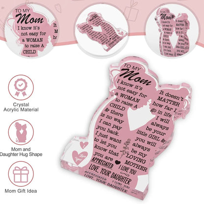 Mom Gifts from Daughter Gift for Mom, Mom Birthday Ideas Gift Cool Mother's Day Gifts from Daughter Best Mom Ever Gifts New Mom