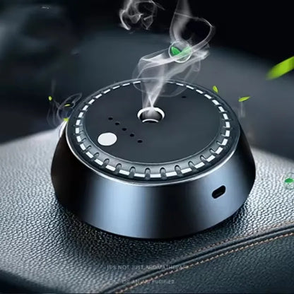 Car Diffuser Portable USB Rechargeable Scent Diffuser Ultrasonic Fragrance Oil Aroma Diffuser Car Air Freshener