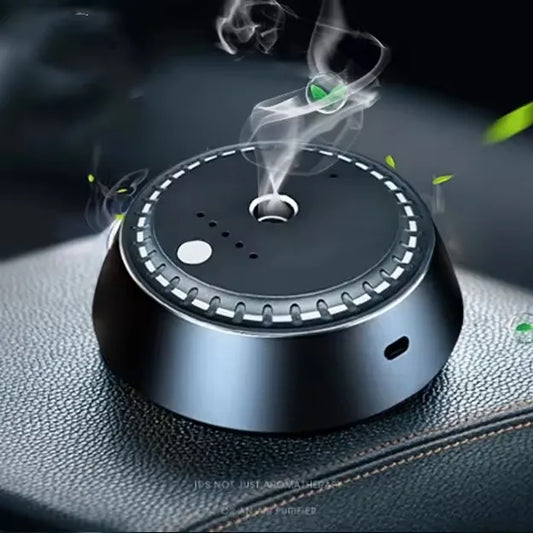 Car Diffuser Portable USB Rechargeable Scent Diffuser Ultrasonic Fragrance Oil Aroma Diffuser Car Air Freshener