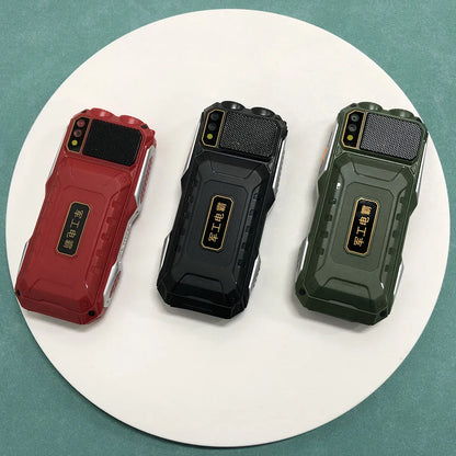 YEEMI Q8 GSM 2G Rugged Phone Big Battery Dual Flashlight 2.4inches HD Screen Dual SIM Mobile Phone Large Button Cellphone