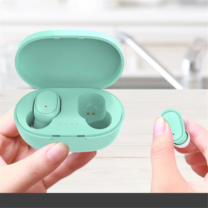 A6S Wireless Bluetooth Earphones - Sport Touch Control Headset With LED Display Stereo Sound For Xiaomi Huawei