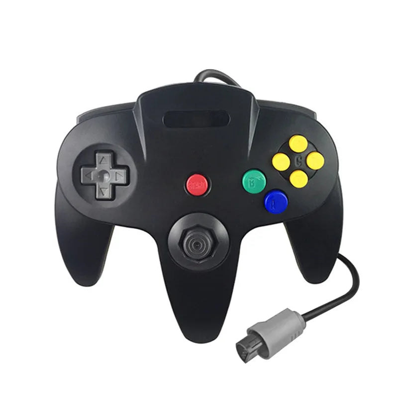 Wired Transparent Gaming Joystick for N64 Gamepad Game Controller for N64 Console
