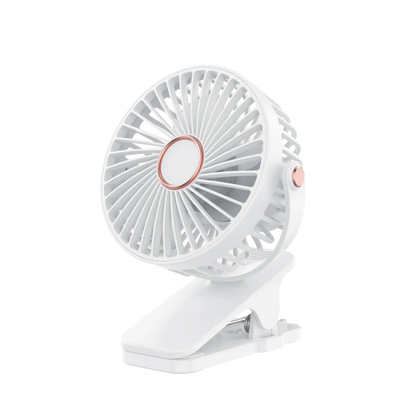 Portable USB Mini Handheld Clip Fan Convenient And Ultra-quiet Electric Fan Rechargeable Student Cute Small Cooling Ventilador