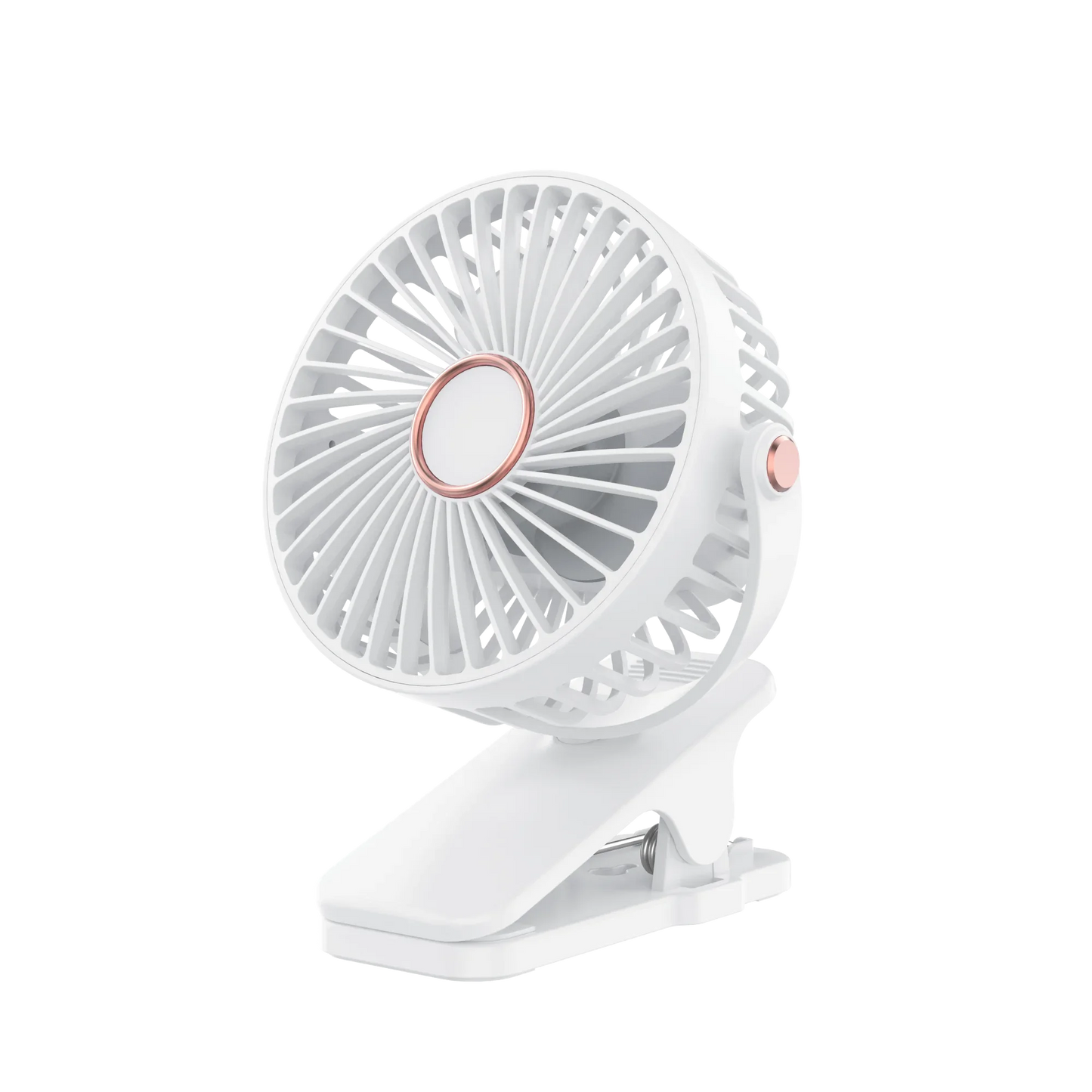 Portable USB Mini Handheld Clip Fan Convenient And Ultra-quiet Electric Fan Rechargeable Student Cute Small Cooling Ventilador