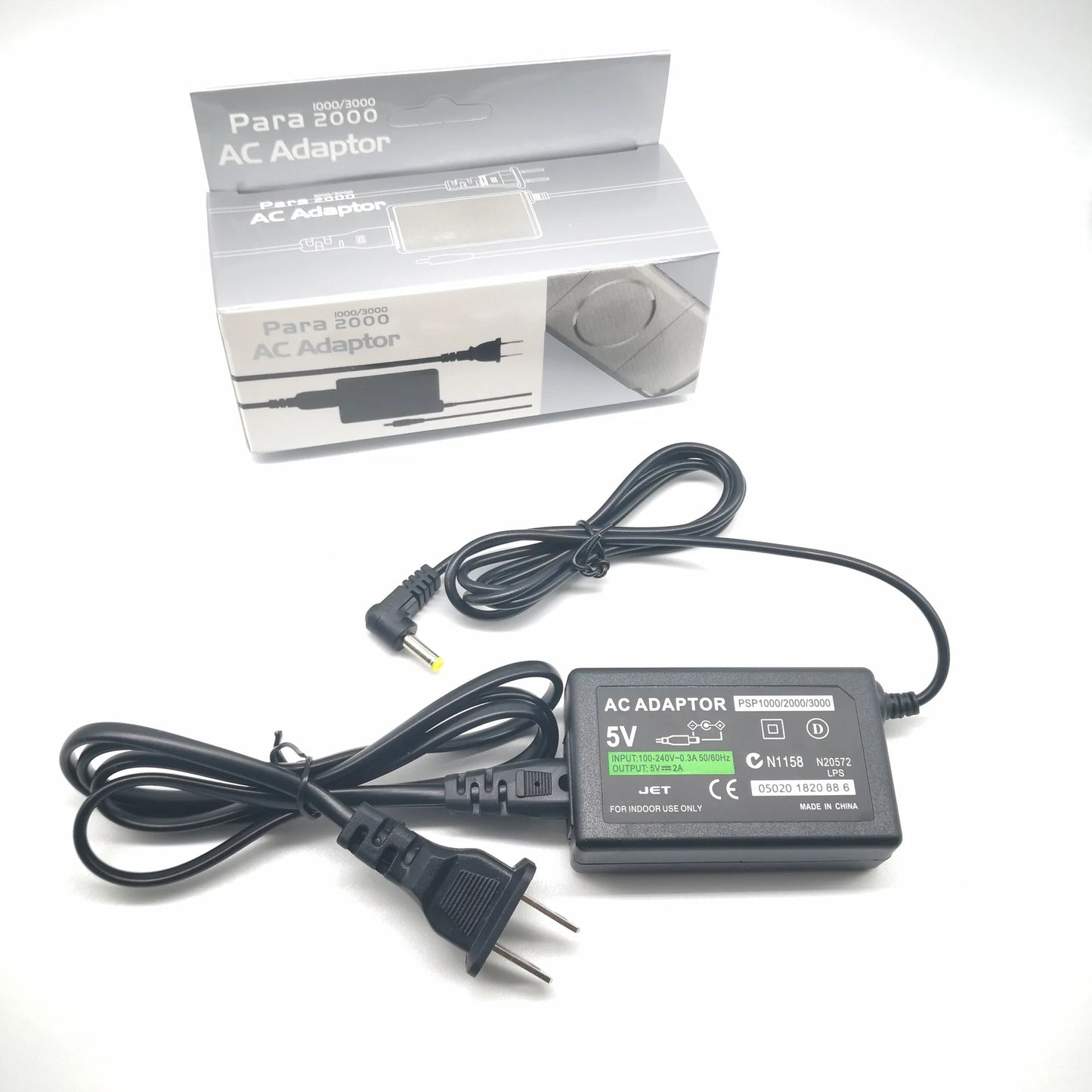 EU/US Plug Home Wall Charger AC Adapter Power Supply Cord for Sony PSP/PSV Host ACCU PSP1000/2000/3000 Supply Source and Game